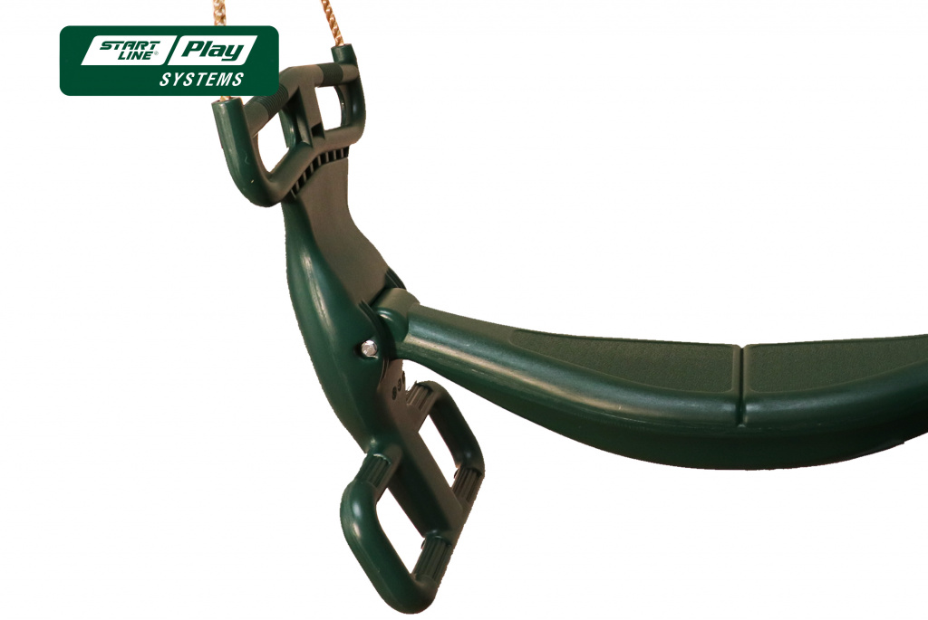 Качели SLP SYSTEMS 2 секции (качеля двойная + качели с фиксацией, зеленые)
