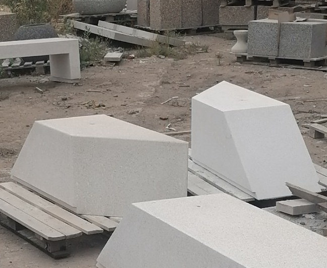 Скамья бетонная С-94-6 (Зигзаг)