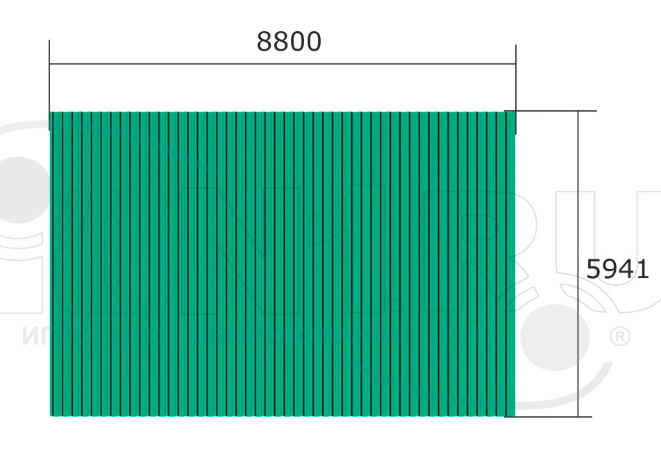 Навес ZION теневой ТНПО 5.8 (ТН055)