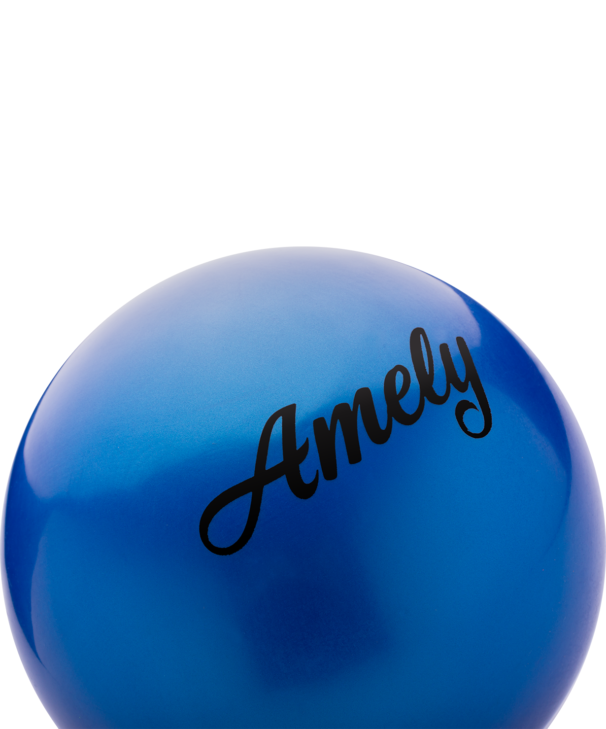 Мяч для художественной гимнастики AGB-101, 19 см, синий