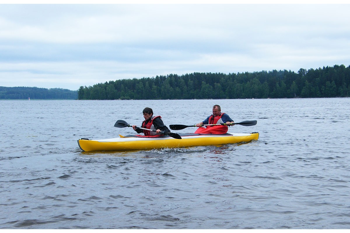 Байдарка каркасно-надувная ДОБРЫНЯ 2
