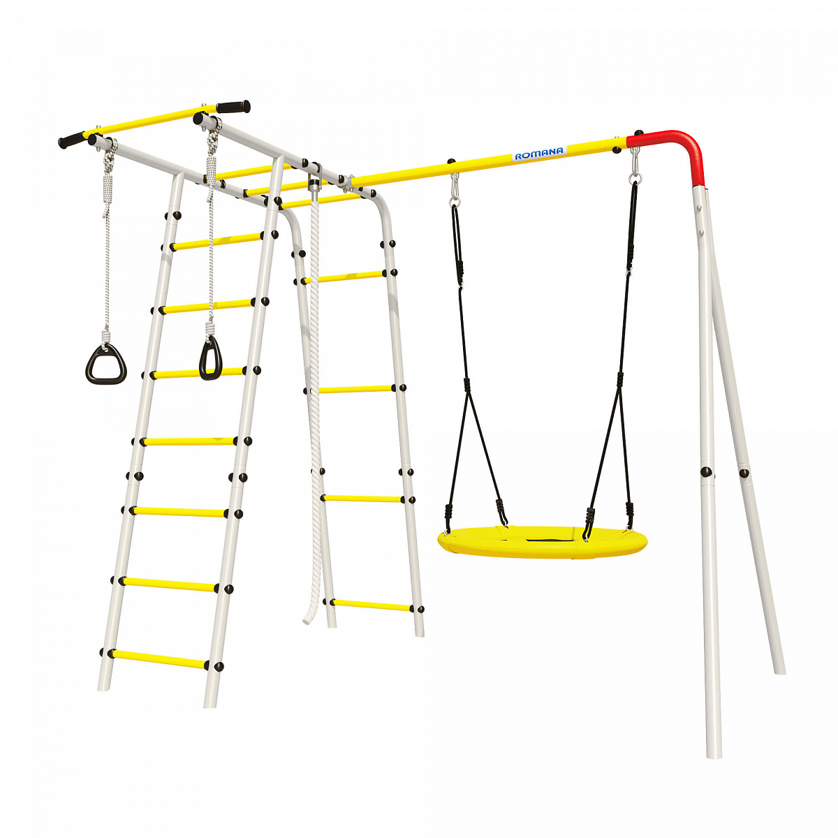 Детский спортивный комплекс для дачи ЛЕСНАЯ ПОЛЯНА-3 Romana 103.26.05 (качели-гнездо)