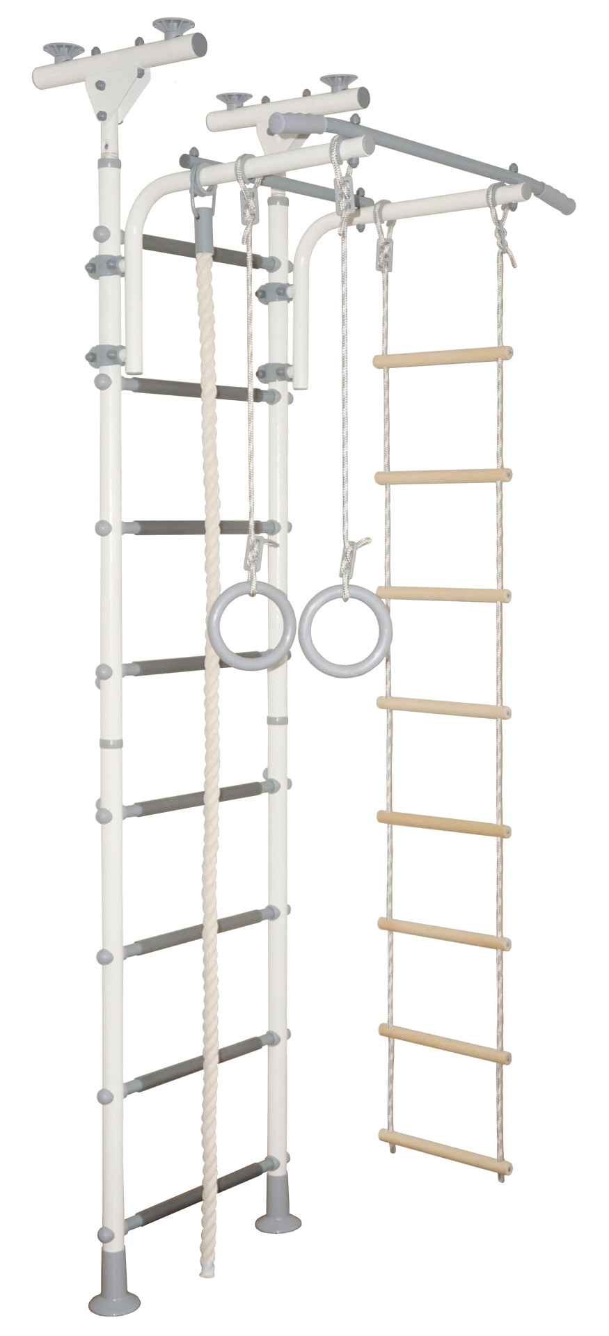 Детский спортивный комплекс ЮНЫЙ АТЛЕТ модель Пол-потолок пастель