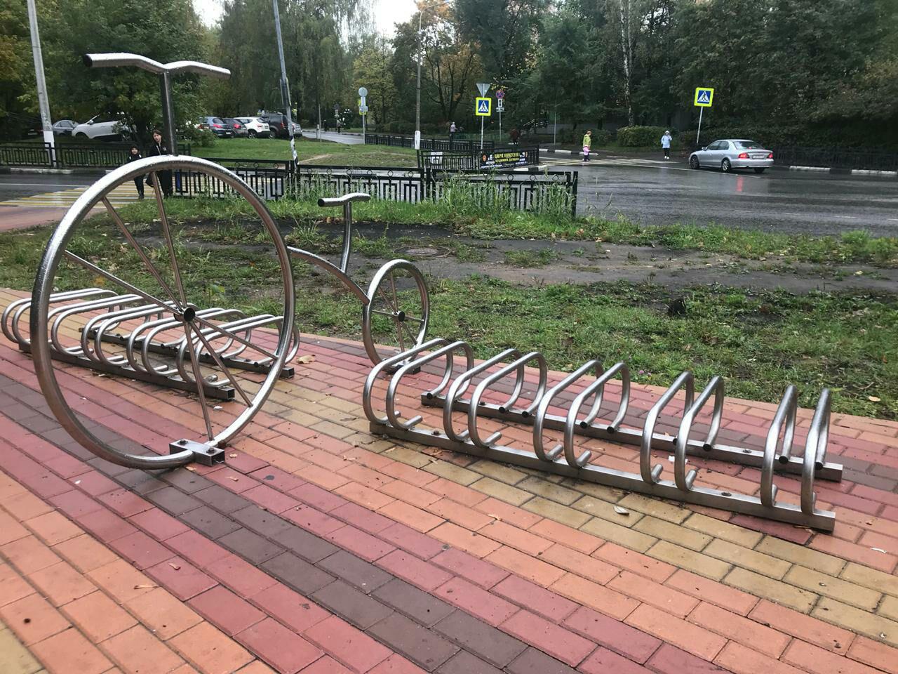Парковки для велосипедов из нержавеющей стали