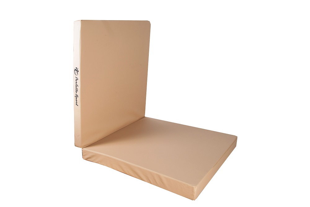 Мат № 8 (100 х 200 х 10) складной 1 сложение PERFETTO SPORT бежевый