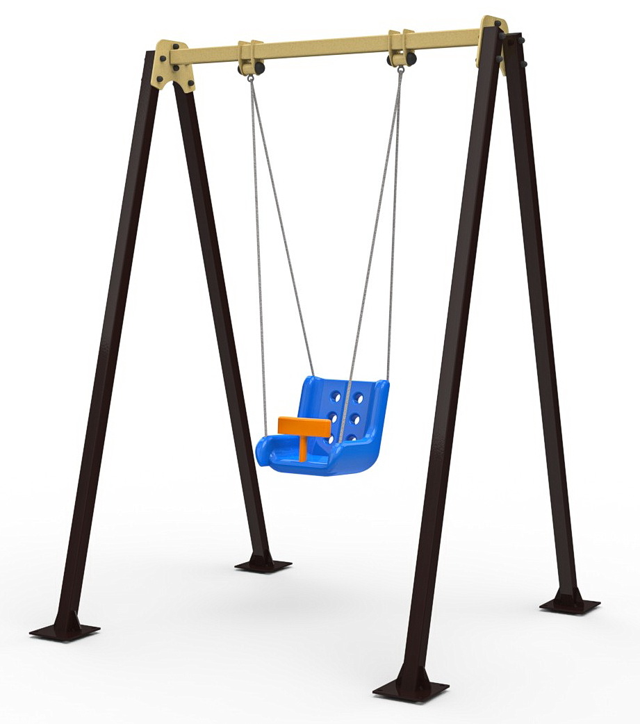 Качели детские с сиденьем со спинкой Air Gym YK60S