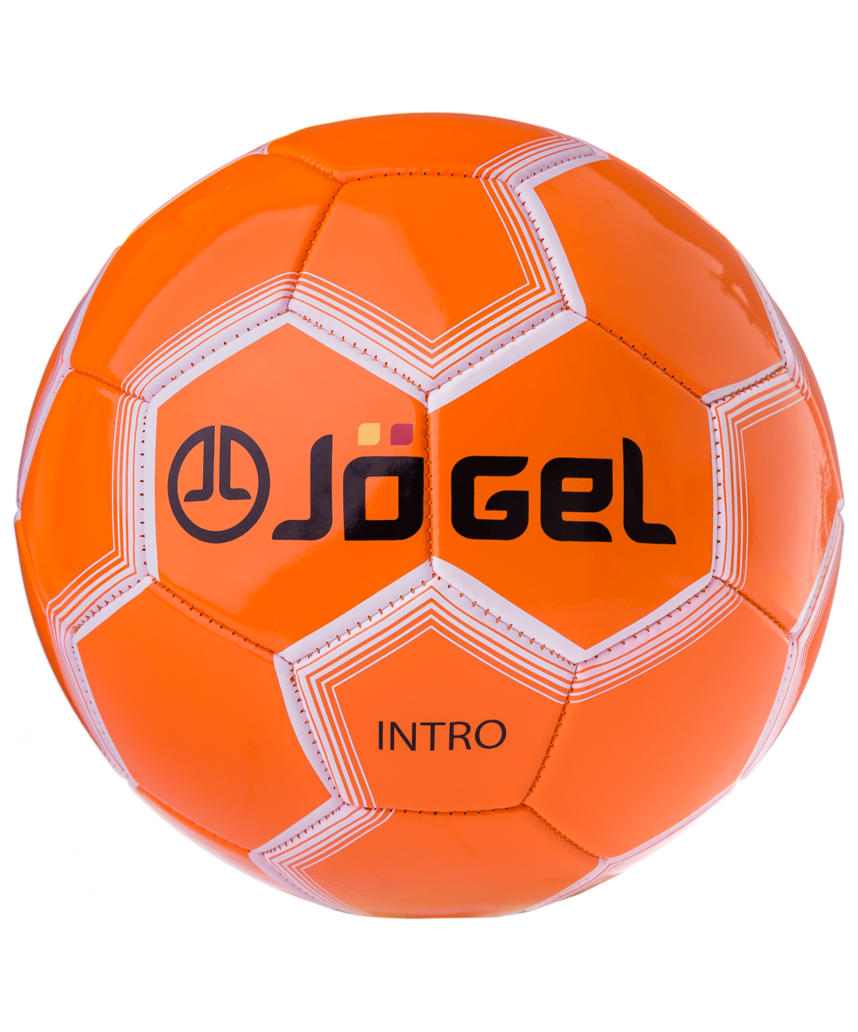 Мяч футбольный JS-100 Intro №5, оранжевый