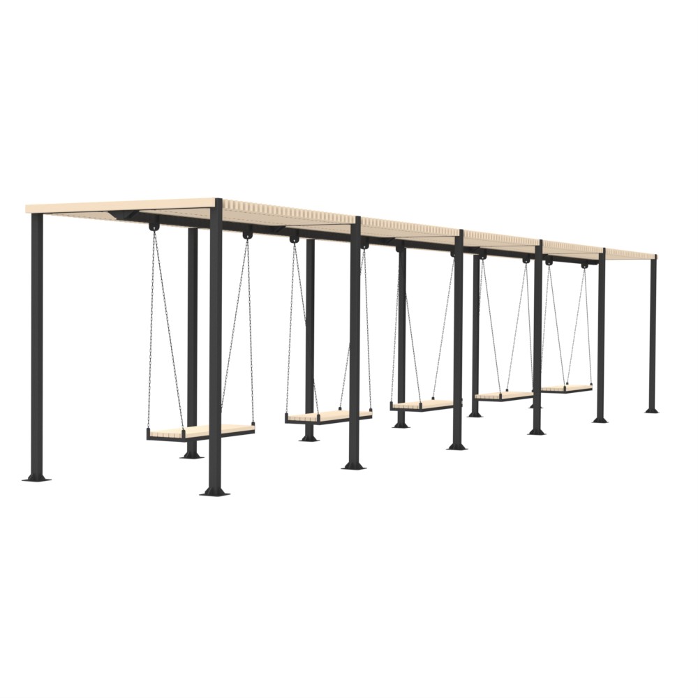 Пергола парковая с качелями Air Gym AP10