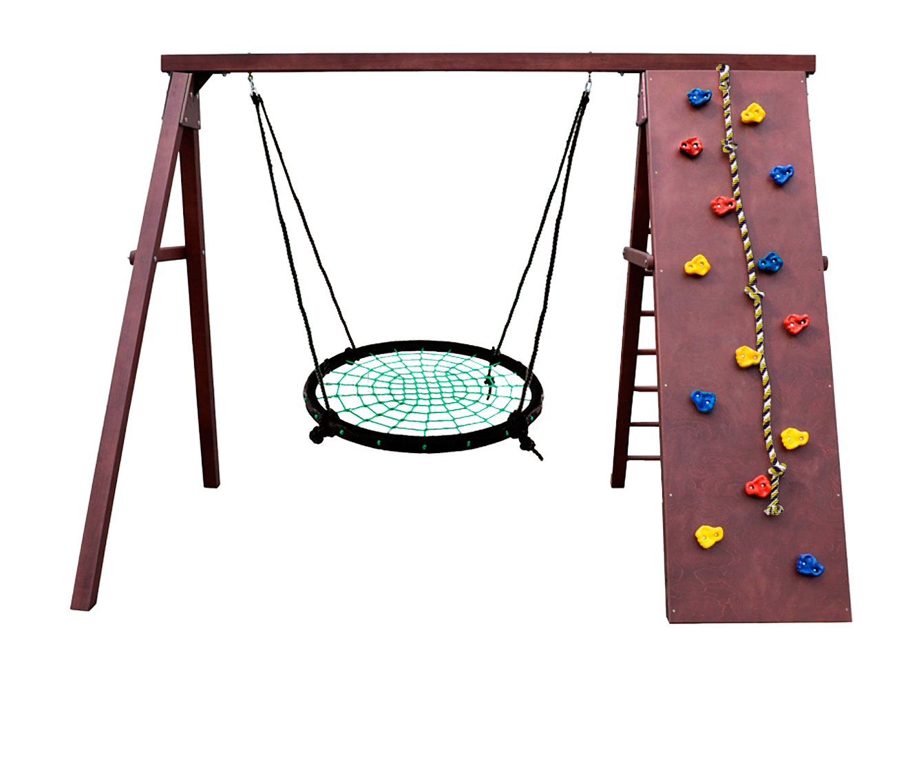 Спортивно-игровой комплекс Kampfer Rocky (Гнездо большое цветное)