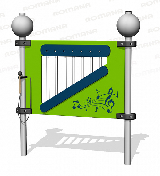 Бизиборд МЕТАЛЛОФОН Romana 057.98.00