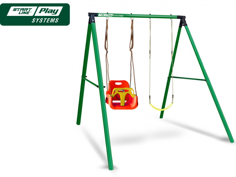 Качели SLP SYSTEMS 2 секции (сиденье с фиксацией + сиденье гибкое)