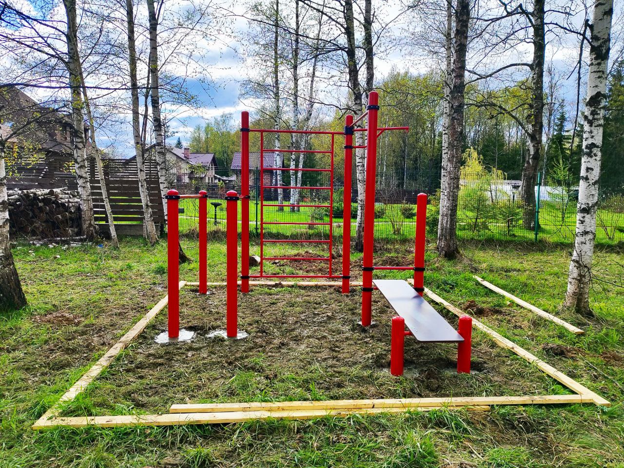 Монтаж спортивного комплекса Air gym YSK60