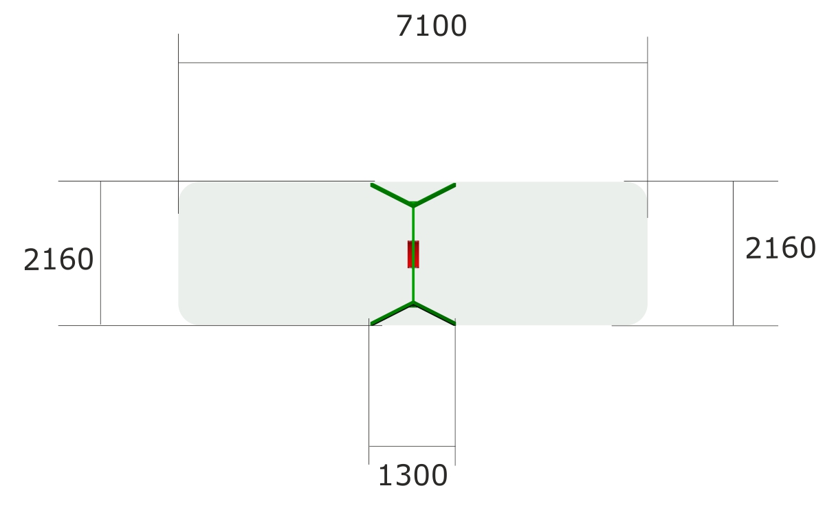 Качели детские ZION Ветерок 1 (К011)