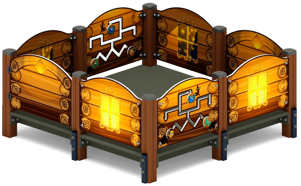 МАНЕЖ (Эко) для детской площадки МФ 21.01.01-21