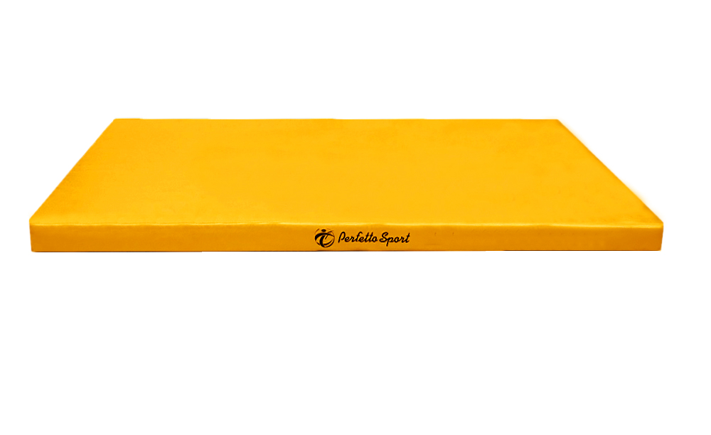 Мат № 9 (100 х 150 х 10) PERFETTO SPORT жёлтый