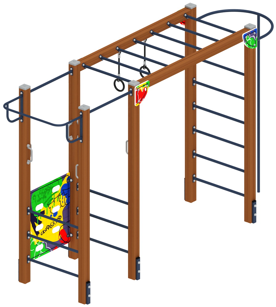 Детская площадка Спортивная серия СК 2.01.11-01