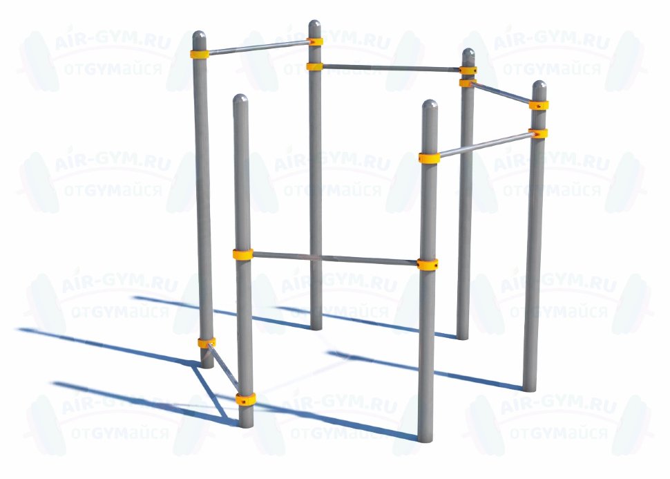 Комплекс турников шестигранник СВС-9