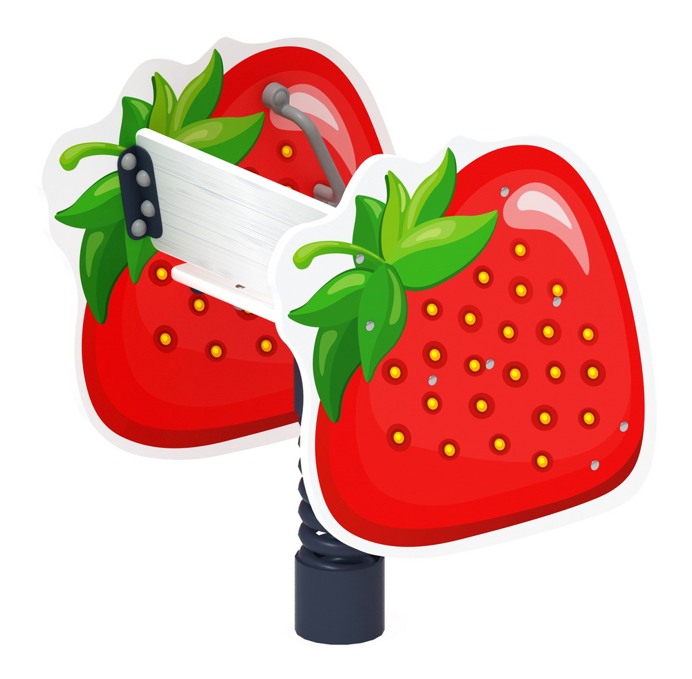 КЛУБНИЧКА качалка на пружине ИО 22.01.15