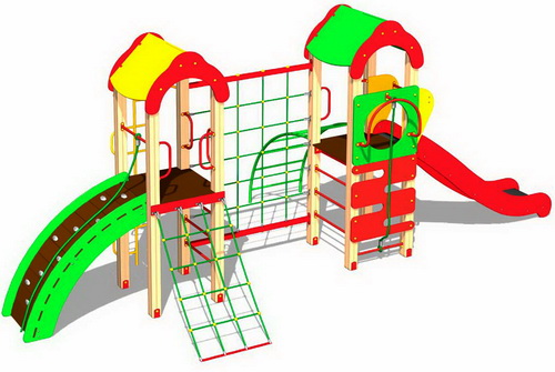 Детский игровой комплекс ZION Жираф (КД011)