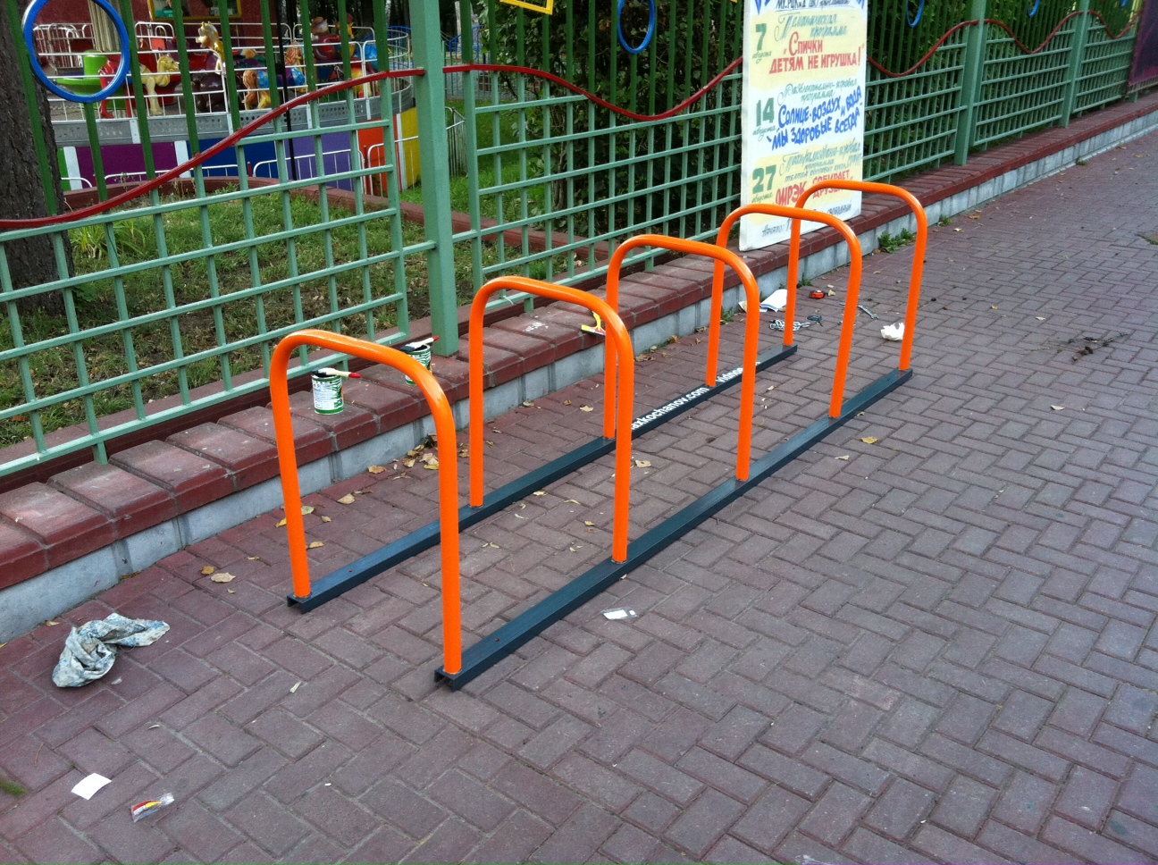 Велосипедная парковка Муниципалитет