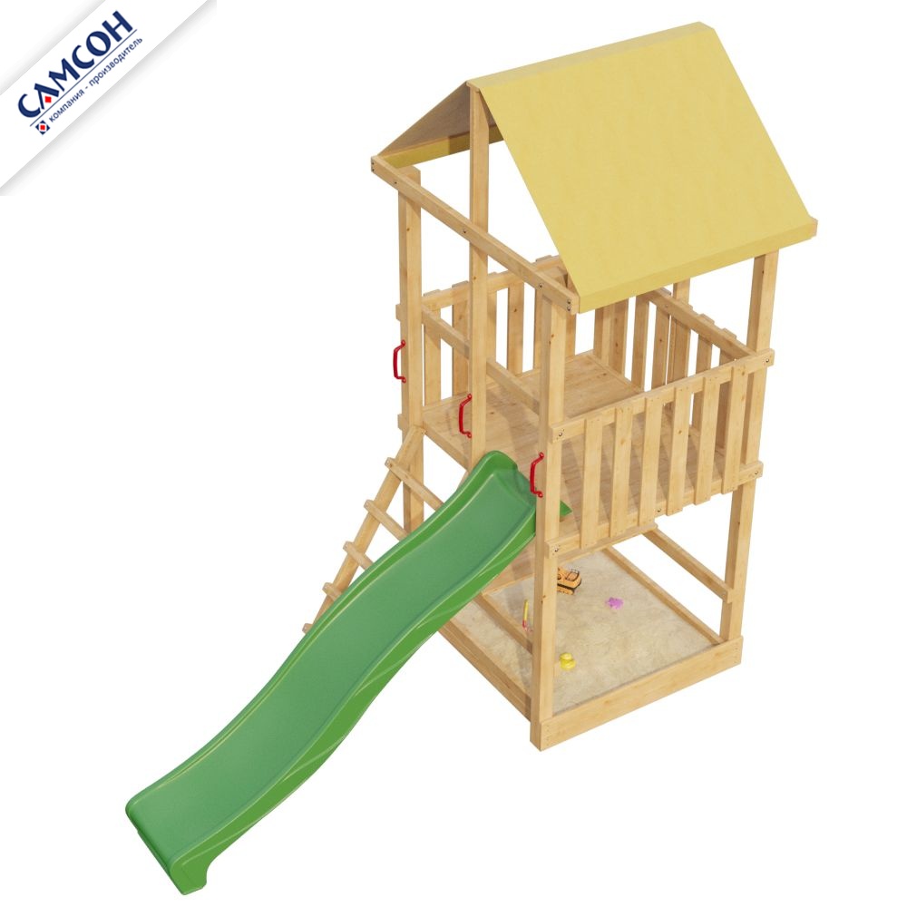 Детская деревянная игровая площадка ЭЛЕМЕНТ 2 Самсон