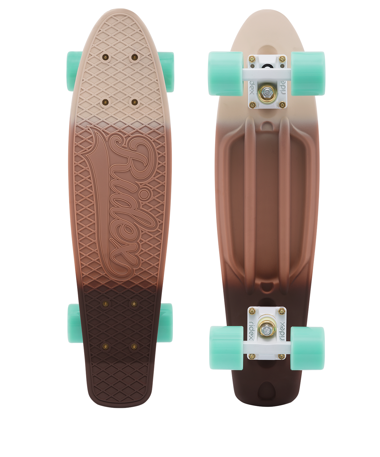 Круизер пластиковый Cappuccino, 22''x6'', Abec-7 Chrome