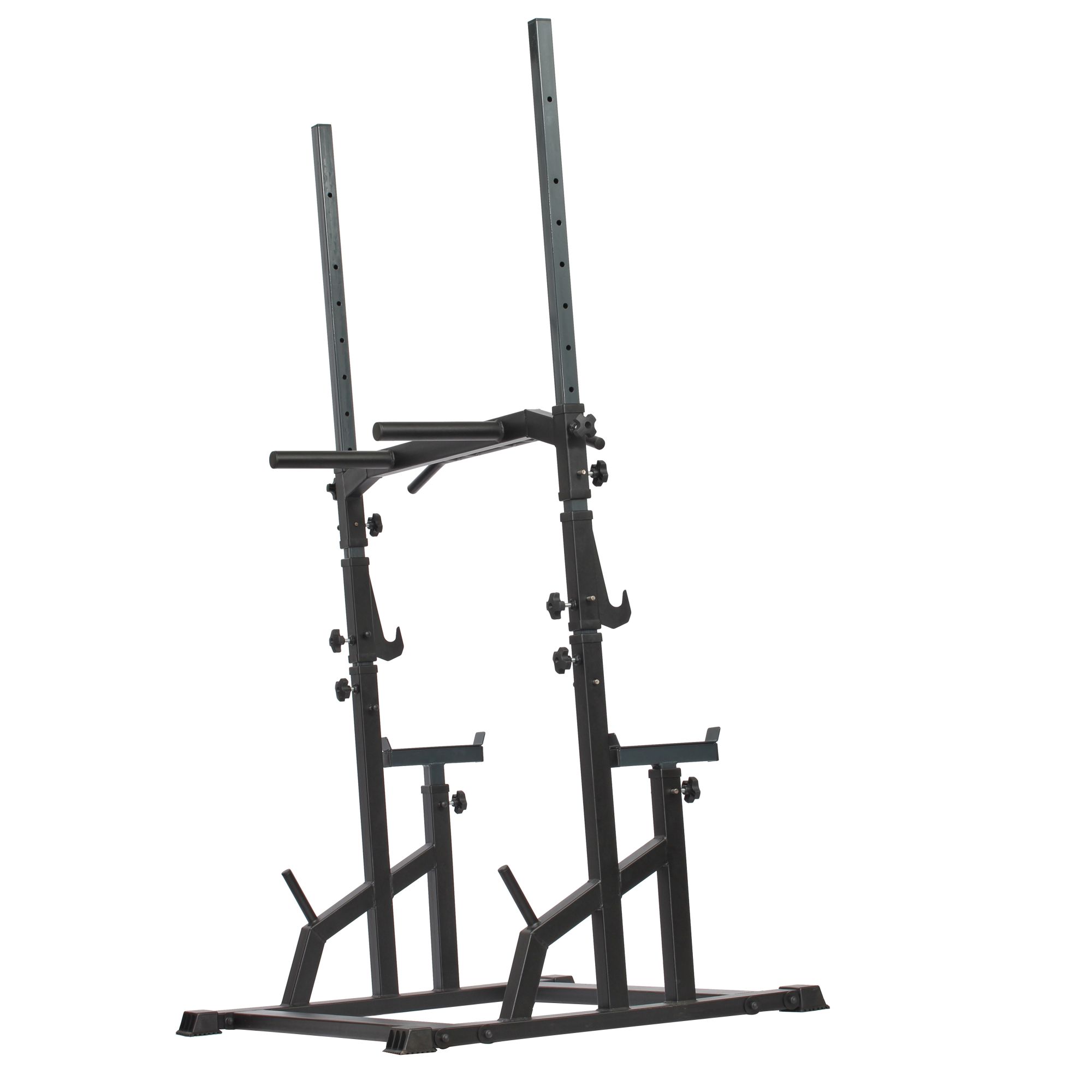 Стойка с подстраховкой под штангу с турником и брусьями Domsen Ds36