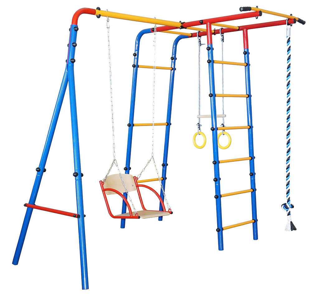 Детский спортивный комплекс ЮНЫЙ АТЛЕТ модель Уличный-Лайт