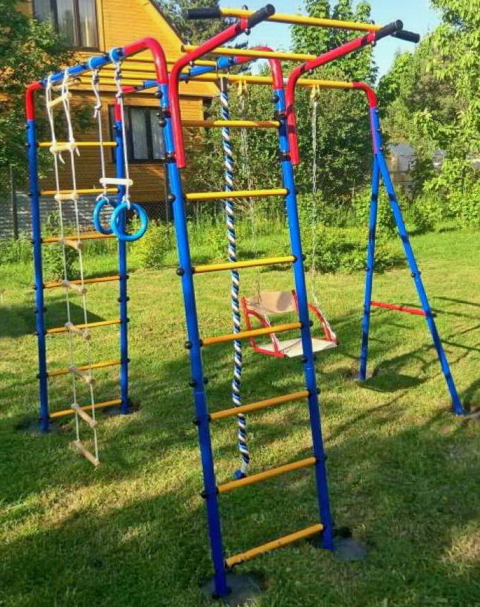 Детский спортивный комплекс ЮНЫЙ АТЛЕТ модель Уличный