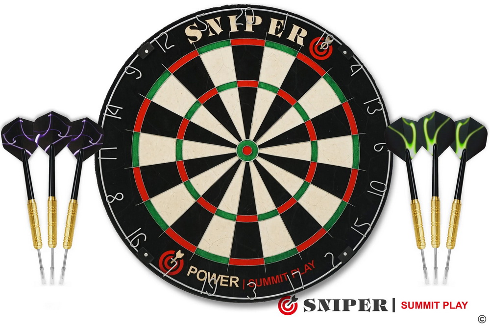Комплект для игры в дартс SNIPER Summit Play Power