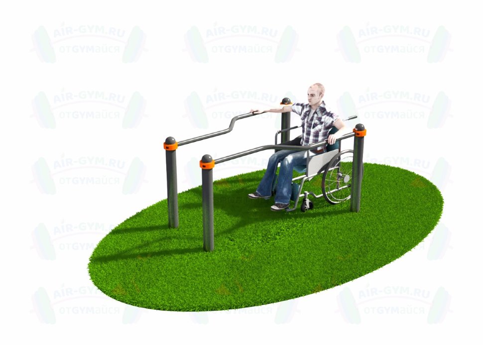 Брусья изогнутые СВС-118