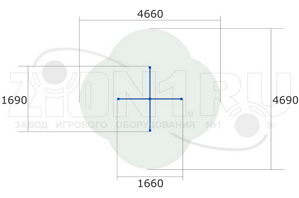 Шведская стенка ZION Перекресток (СЭ011)
