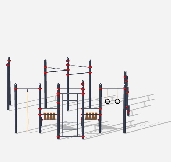 Уличный атлетический комплекс ВОРКАУТ 36 (89)