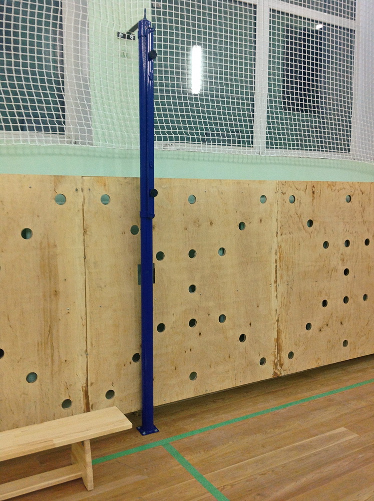 Стойки волейбольные пристенные 03.101