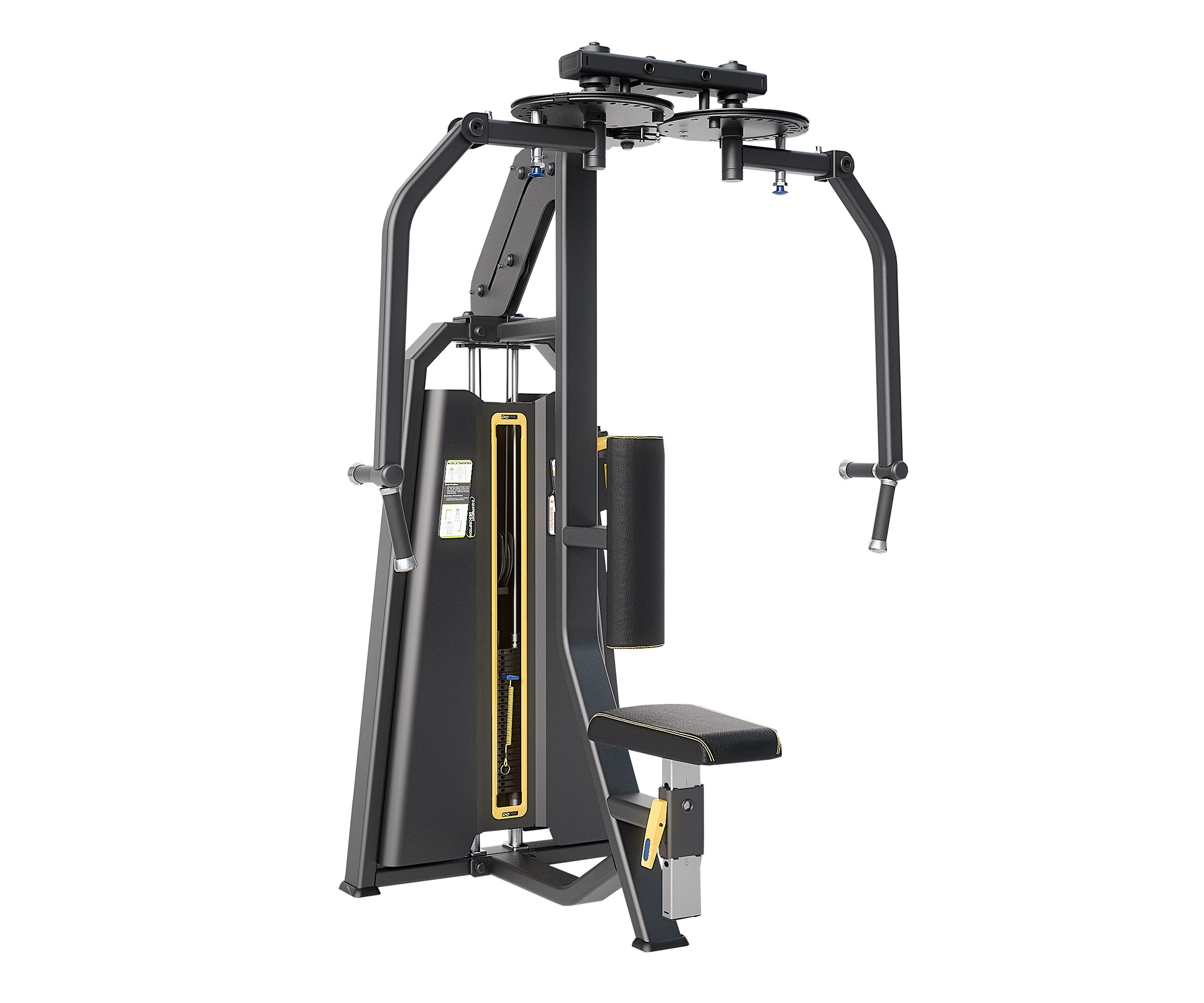 E-1007В Баттерфляй - задние дельты. Стек 109 кг