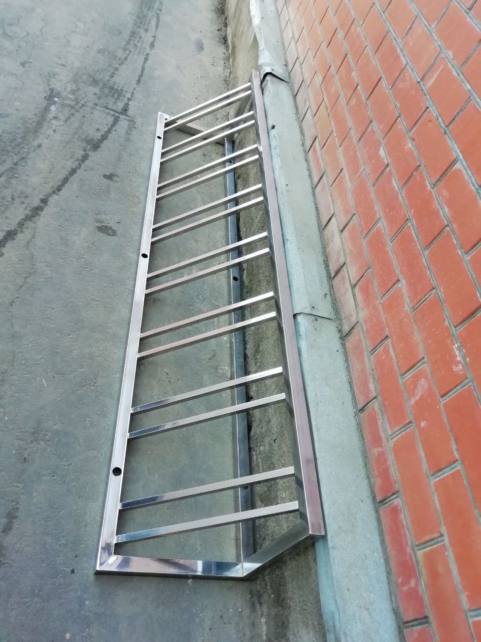 Велопарковка из нержавеющей стали Air-Gym ВП2