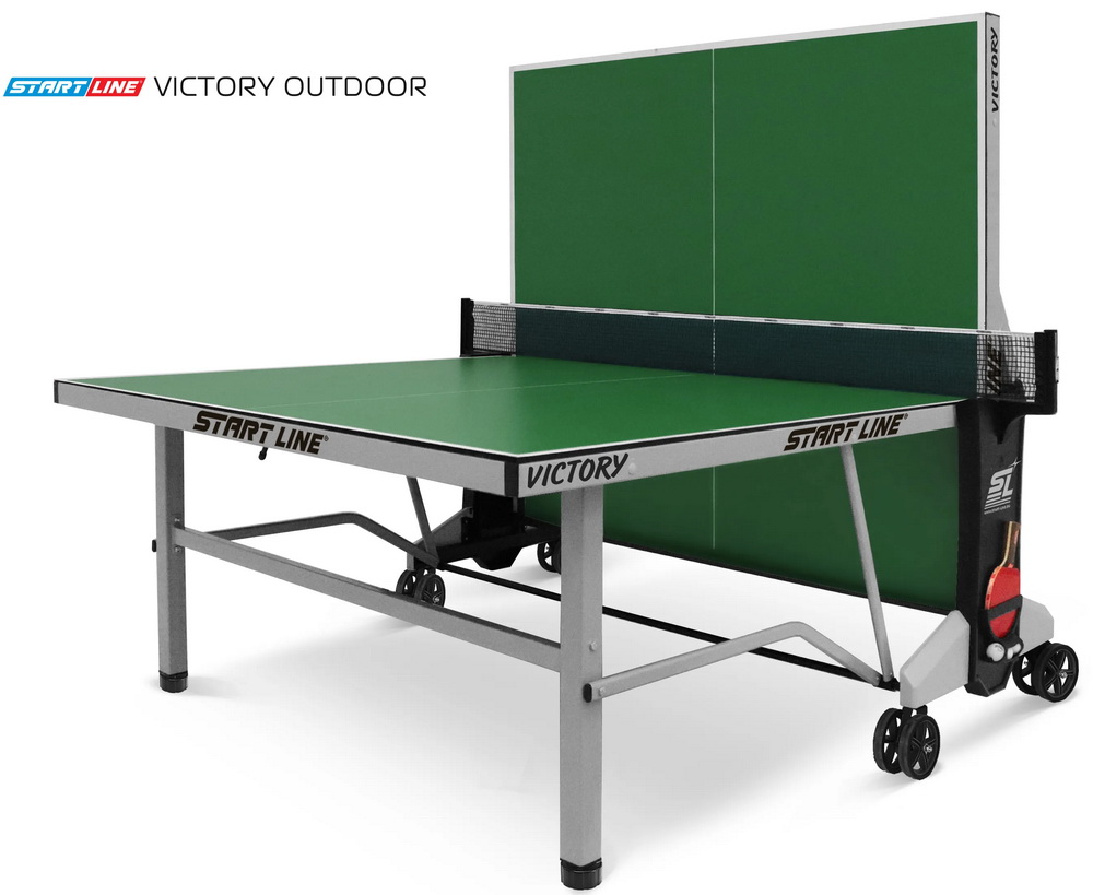 Стол теннисный START LINE Victory 6 Всепогодный Зеленый