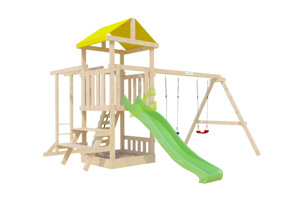 Детская площадка IgraGrad Крафтик со столиком и рукоходом