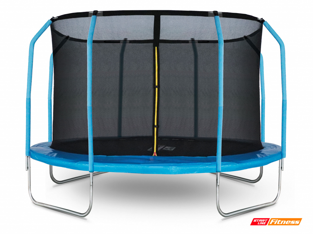 Батут START LINE Fitness 12 футов (366 см) с внутренней сеткой