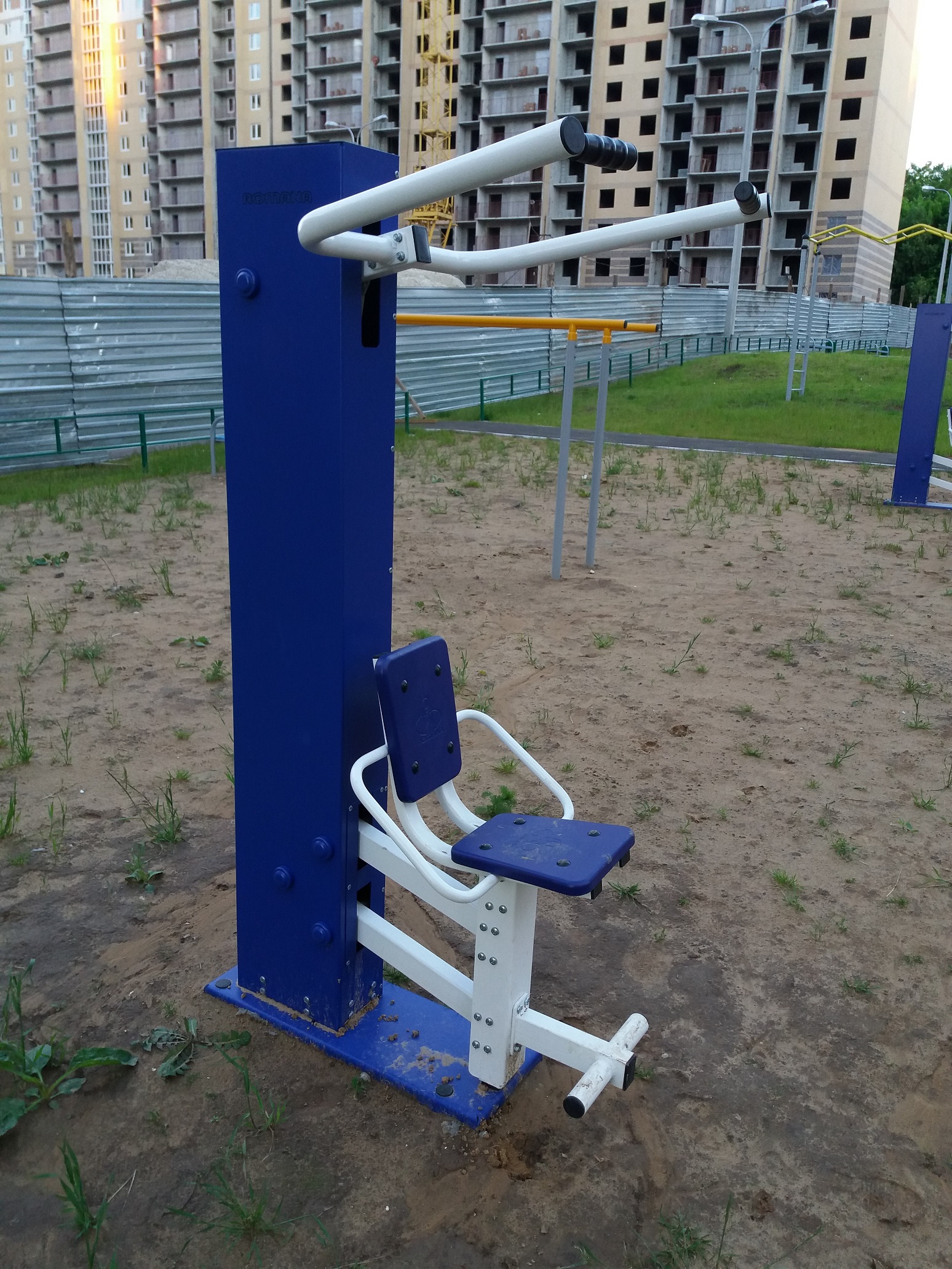 Тренажер уличный ТЯГА ВЕРХНЯЯ Romana 207.35.05