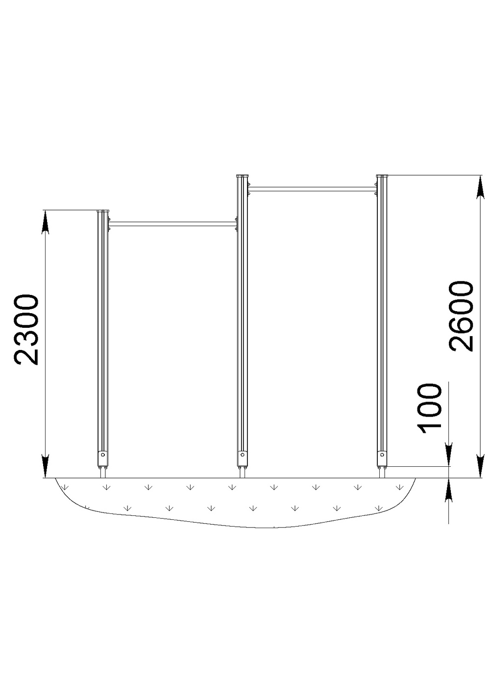 Уличный спортивный комплекс START LINE Fitness № 7
