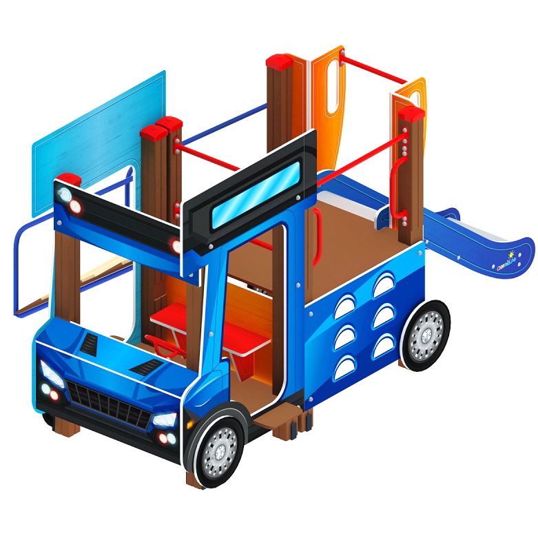 ГРУЗОВИЧОК детский игровой комплекс ДИК 1.03.2.01 (H=750)