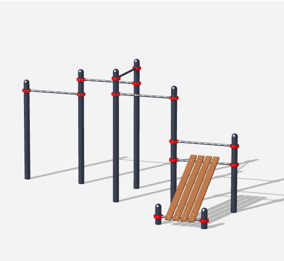 Уличный атлетический комплекс ВОРКАУТ 15 (108)