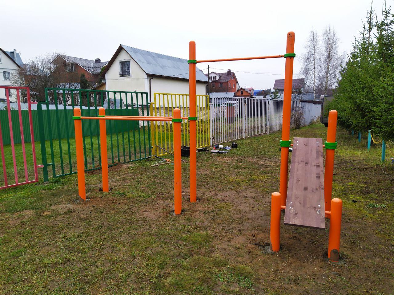 Турник, брусья, скамья для пресса Air-Gym YSK45