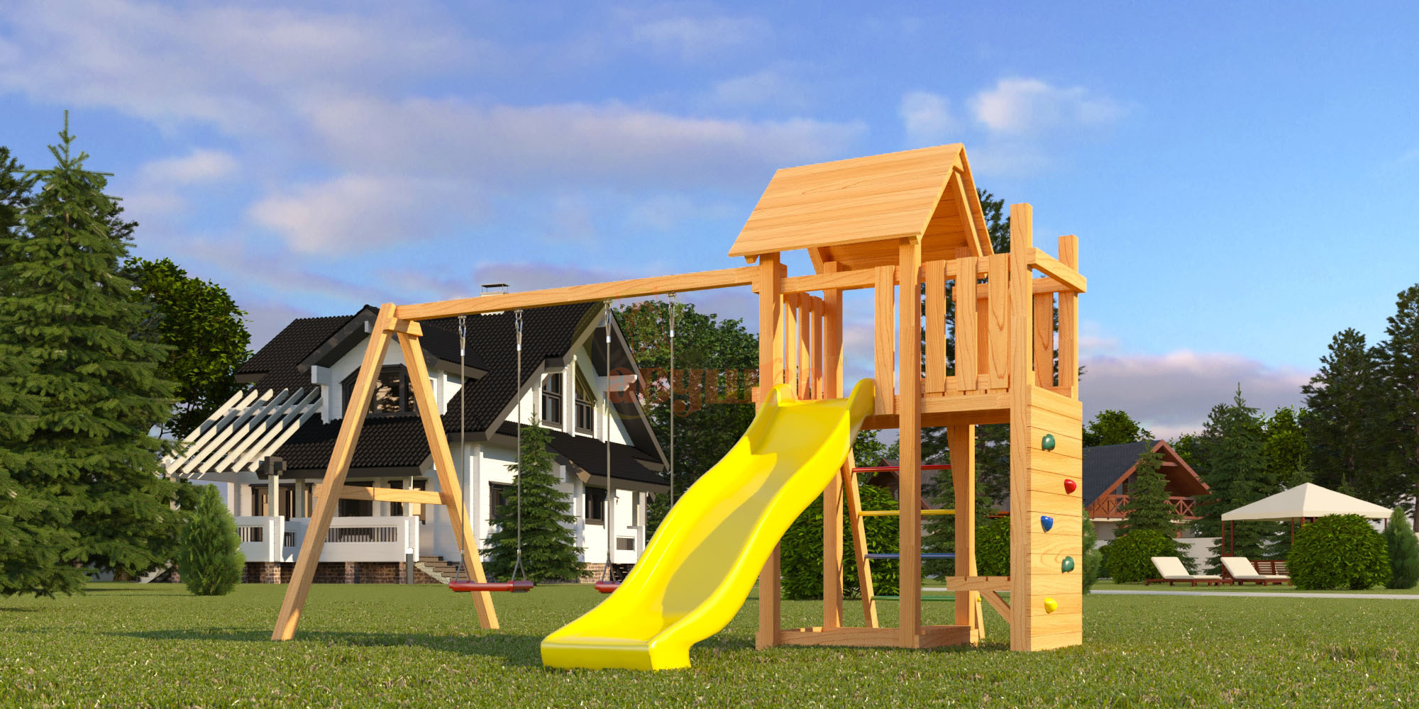 Детская площадка Савушка 4 сезона - Мастер 9