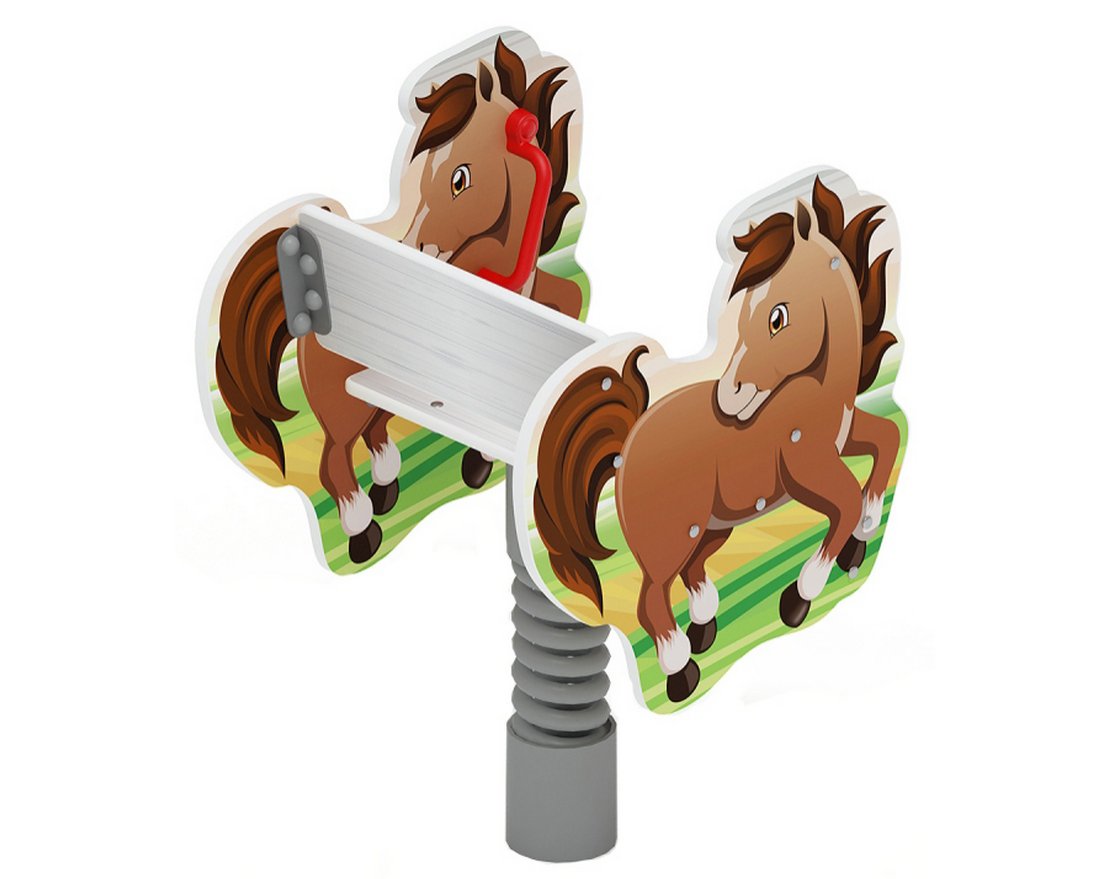 ЛОШАДКА качалка на пружине ИО 22.01.06-01