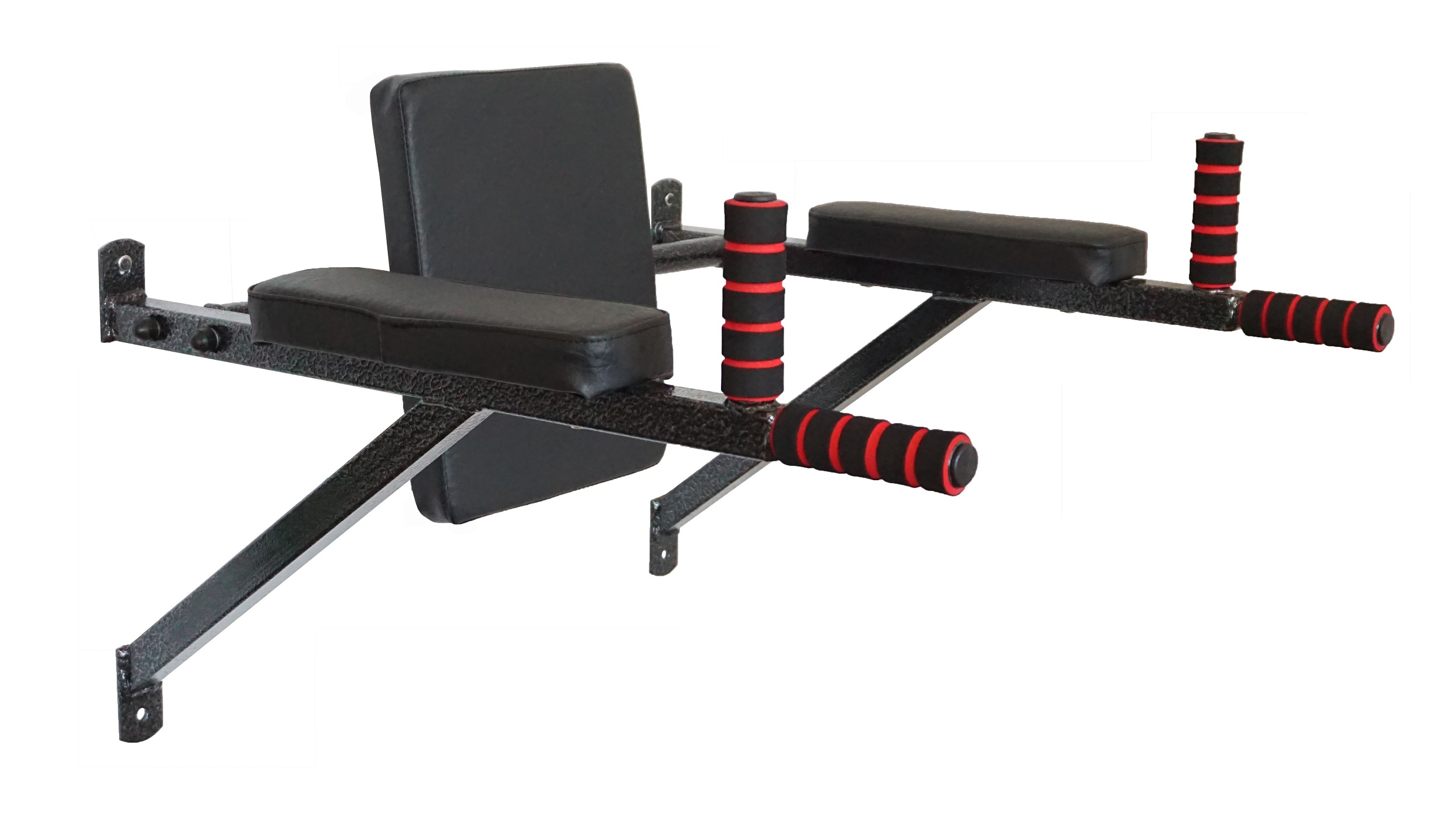 Тренажёр пресс-брусья настенный АТЛЕТ-Проф Юный Атлет чёрный антик