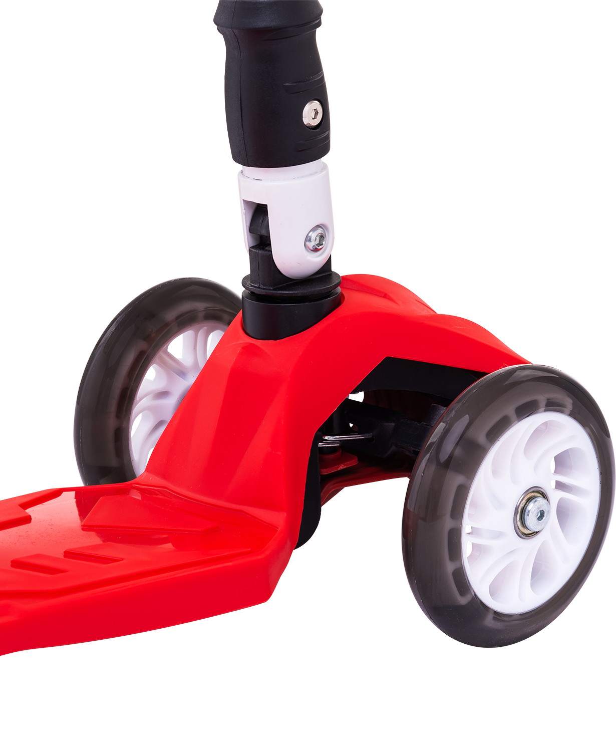 Самокат 3-колесный Smart 3D, 120/80 мм, красный