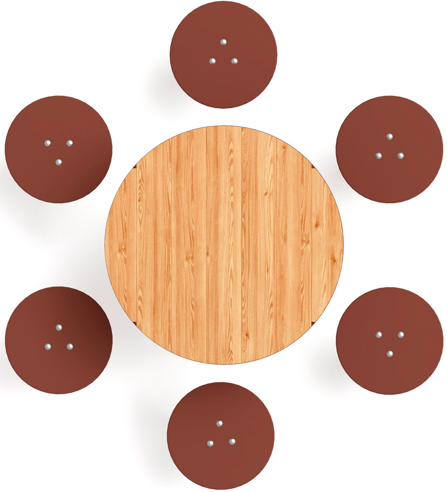 Столик взрослый (Лиственница) МФ 32.01.05-Л