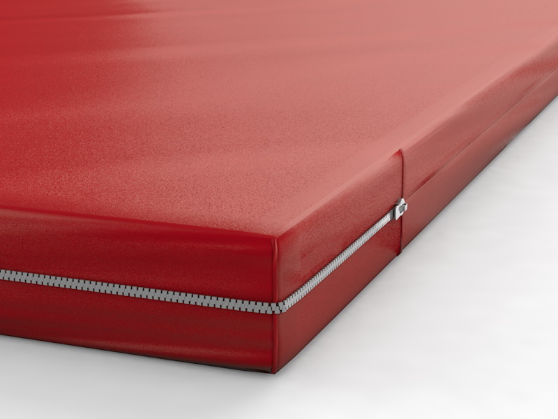 Мат гимнастический на молнии 2х1,25х0,1 м